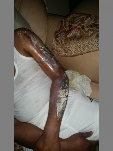 Brutal... The victim was allegedly assaulted after his employer accused him of stealing a large amount of money. A case of assault was opened.