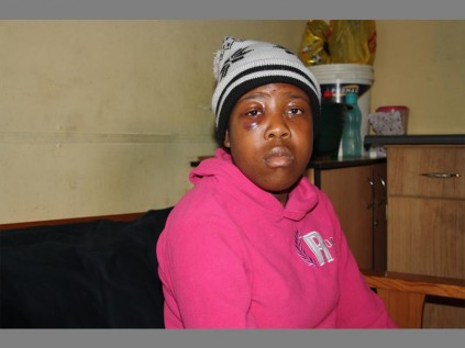 Refiloe Ndlovu, a Grade 9 pupil at Alex High School who is a victim of alleged bullying.