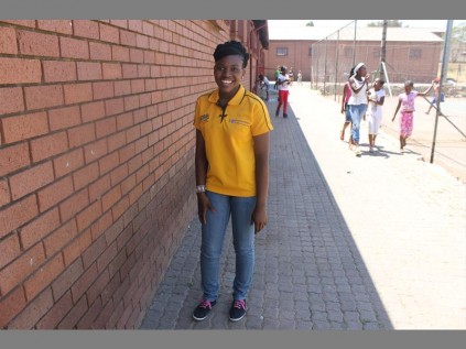 LEBOGANG Masemola, volunteer at Sanca.