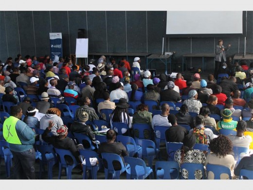 Alex residents attend Unisa's Chance 2 Advance training programme at SanKopano Community Centre.