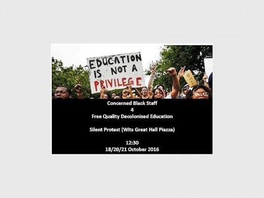 Police shoot at protesting Wits students.