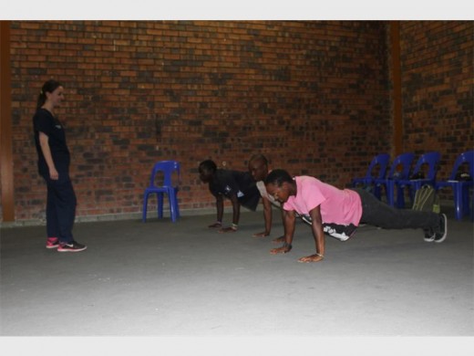 Alex residents are taught how to exercise to avoid having strokes.