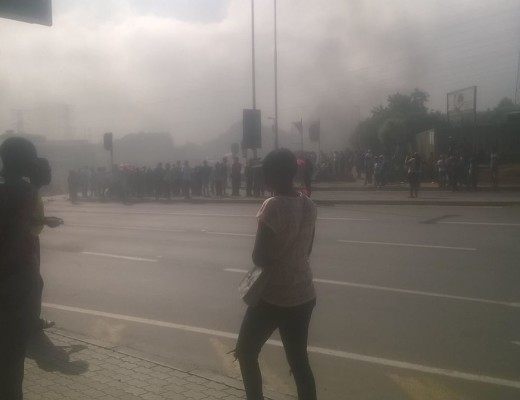 CJC students outside the college. 